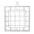 UPKOCH Basket Stainless Steel 7.9×7.9×2.1 Frame Plant Hanging