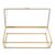 UPKOCH Retro Jewelry Box 5.7×3.5×2.1 Inch Glass Rectangle Lidded