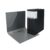 URbantin 4 Ring Binders 0.8 Inch D Ring,4 Pack D Ring Binder A4,4 Ring（Black）