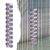 UrbanUp All-Weather Water Level Staff Gauge, Glow‑in‑The‑Dark Markings