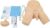 Urinary Catheterization Manikin Model for Nursing Practice, Interchangeable Mannequin Simulator for Medical Training, Male and Female Design
