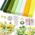 URSDIART 976Pcs Green Pipe Cleaners Flower Kit,7 Colors Chenille Stems