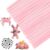 URSDIART Light Pink Pipe Cleaners, 350pcs Chenille Stems & Googly Eyes