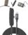 USB-C to Lightning Cable with Built-in Phone Stand – 2-in-1 Invisible Holder iPhone Charger Cord, MFi Certified 27W PD Fast Charging 90 Degree Sideways iPhone Charger for iPhone 14-5, iPad, Gaming