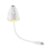USB Star Projector Lamp with Flexible Gooseneck, Warm Night Light and Ceiling Glow for Bedroom Reading, Relaxing Decor and Bedside Use Decor Bedroom Glow
