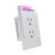 UseeLink Matter Smart Socket Outlet 16A 1850W 2 AC Individual switches Neutral Wire is Required hub is Required iOS/Android Works with HomeKit Alexa Google Home ETL Listed FCC Certified
