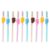 USHOBE 10 Pcs Cartoon Gel Pens Creative Pendant Pens with Chocolate Ink for Office Signature and Marking Important Things, Plastic Material, for Business and School Use