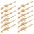 USHOBE 10pcs Gel Writing Pens with Superior Ink and Ergonomic Handle Design Fine Point Ink Pens for Scrapbook Writing and School Accessories