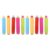 USHOBE Chalk Holder Clip Plastic Adjustable Colorful 10pcs for Teachers