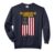 USS Leader MSO-490 Minesweeper Warship Veterans Day Comfort Colors Adult Sweatshirt