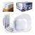 USUAUU 4Pcs Twist-Lock Bed Sheet Holders & Corner Grippers, Universal Fit All Mattress Sizes, No-Clip Design Stops Shifting for Tight Fit, Easy Installation