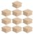 UTALIND Unfinished Wood Stamp Mounts, 40*40mm,Rubber Stamp Base for Crafts