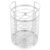 Utensil Divider Steel Holder with Rotating Removable Stainless for Kitchen