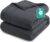 Utopia Bedding Weighted Blanket for Adults, Glass Beads Heavy Blanket for Sleeping, Twin Size (15 lbs, 60” x 80”, Grey)