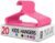 Utopia Home Kids Hangers 20 Pack – 11 Inch Plastic Baby Hangers for Closet – Childrens Hanger for Clothes & Infant Hanger for Closet – Non-Slip Shoulder Grooves, Strap Hooks & Pants Bar (Pink)
