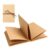 UUYYEO 8 x 6 Inch Accordion Scrapbook Album Stretchable Folding Photo Album Hardcover Blank Photo Book Kraft Paper Memory Book DIY Photo Collection Book for Wedding Birthday Anniversary