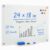 Uwaritex Glass Whiteboard, Magnets Glass Dry Erase Board for Wall, 24 x 18 Inches Frameless Tempered Glass Writing Board for Office Conference Room, School Classroom & Home
