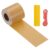 uxcell Wood Grain Repair Tape, 2 Inch x 33 ft Self Adhesive Grain Repair Patch with Scraper, Waterproof Wooden Vinyl Wrap for Furniture Floor Cabinet Door Scratch Repair, Fancy Oak