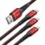 UYOUNG USB to USB C Cable 11FT-Red