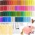 UZLU 148 Pcs Polymer Clay 62 Colors Oven Bake Modeling Clay