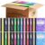 UZLU 48 Pack Mini Composition Notebooks 4.5×3.25 Inch College Ruled