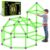 V-Opitos 140 Pack Glow in The Dart Fort Building Kits for Kids Age 4, 5, 6, 7, 8+ Years Old, STEM Building Toys for DIY Castles, Tunnels, Ideal Christmas, Birthday Gifts for Boys & Girls