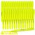 V-Opitos 30 Pack Yellow No Bleed Highlighters with Soft Chisel Tips
