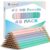 V-Opitos Wood-Cased #2 HB Pencils, 48 Pack Pre-Sharpened Pencils with Top Erasers, Bulk Pastel Color Pencils for School Teacher Supplies, Writing, Drawing and Sketching