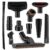 Vacuum Cleaner Attachments Fit for Kenmore Progressive 21714, 10Pcs Crevice & Brush Kit(11PCS)