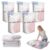Vacuum Storage Bags, Medium Compression Space Saver Bags for Clothes, Comforters, Blankets, No-Pump Design, 3 Pack, Large Capacity, Durable, Reusable