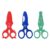 Vaessen Creative Kids Scissors Set – Crab, Whale, Crocodile – 3 Pieces of 4.7″ – with Safe Rounded Tips – for Left- and Right-Handed Users – School Supplies for Art & Craft