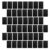 Vaguelly 200pcs Black Metal Sublimation Blank Name Plate for Laser Business Card Calibration, Lightweight Metal Engraving Blanks 3.39×2.13 Inch for Customer DIY Cards and Office Use