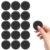Vaguelly 40pcs Black PVC Piggy Bank Plug Bottom Caps for Plaster Figurine and Piggy Bottom Hole, Easy to Install Flexible Sealing Plugs for Money Saving Box, No Tools Required