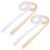 Vaguelly 4 Rolls Self Adhesive Lace Trim Tape for Scrapbooking, Beige White