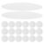Vaguelly 80pcs White round Cardstock Circles 6 Inch 250 Gsm Heavyweight Paper for DIY Arts and Crafts Multi-media Friendly Sturdy Circle Cutouts for Classroom Decoration and Scrapbook