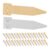 Vaguelly Science Experiment Kit for Safe and Copper and Zinc Strips 60pcs Supports Creative Experiments Physics Educational Set in Classroom and Family Learning