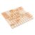 Vaguelly Wooden Chess Board Game, Impact Resistant and Not Easy to Crack, of Early Educational Strategy Plaything for Desktop Logic Thinking and Fun