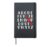 Valentine Alphabet Pre-k Kindergarten Teacher Student Hardcover Journal, Black