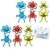 Valentines Day Gift for Kids Classroom Boy 12 Pack Fidget Spinner Toys ADHD Sensory Autism Airplane Car Travel Restaurant Road Trip Activitie Autistic Cool Prizes Must Have Christmas Stocking Stuffers