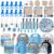 Vanblue 134 Pcs Blue One Happy Dude Party Favors Goodie Bags Stuffers