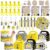 Vanblue 134 Pcs Yellow One Happy Dude Party Favors Goodie Bags Stuffers