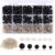 Vanblue Safety Eyes 150Pcs 6-12 mm Plastic Safety Eyes with Washers Craft Eyes for Amigurumi Stuffed Animal Crochet Projects Teddy Bear Puppet Toys DIY Crafts Making Halloween Decorations