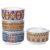 vancasso 36 oz Ceramic Bowls with Lids Set of 4, 6 Inch Food Storage Containers & Prep Bowls for Leftovers, Soup, Cereal, Meal Prep, Office Lunch, Microwave & Dishwasher Safe, Series SIMI
