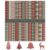 Vantlena 24 Sheet Christmas Plaid Scrapbook Paper 12×12 Inch 160gsm