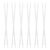 VANZACK 12pcs Hanging File Bars Metal Rods – Desktop File Frame Folder Hanging Rails – Office Document Organizer for Home Office Use
