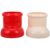 VANZACK 2pcs Boot Shaped Pencil Holder for Desk, Creative Abs Organizer