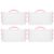 VANZACK 4pcs Portable Pen Storage Box with Multi-compartment Organization and Stackable Design, Large Capacity Pp Material Stationery Storage for Markers and Drawing Tools, for Outdoor