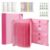 Varitino Document Organizer, 12-Pocket Accordion File Folder with Labels for Family Records, Birth Certificates, Insurance and Legal Documents，Pink