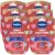 Vaseline Lip Therapy, Limited Edition Tinted Lip Balm Variety 6-Pack, Wild Berry, 0.25 Oz Ea
