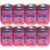 Vaseline Lip Therapy Mini, Berry Crush 8-Pack – Lightly Tinted Lip Balm for Healing Dry, Chapped Lips, 0.25 Oz Ea